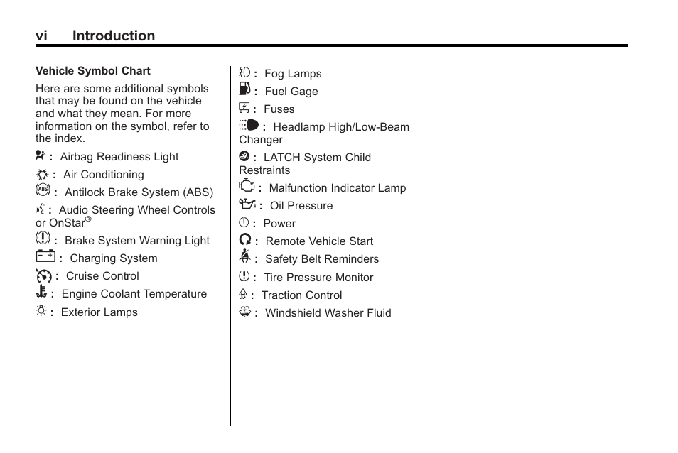 CHEVROLET 2010 Equinox User Manual | Page 6 / 410