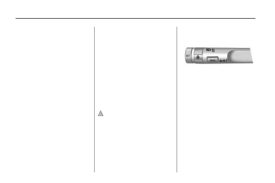 Hazard warning flashers, Turn and lane-change signals | CHEVROLET 2010 Camaro User Manual | Page 134 / 372
