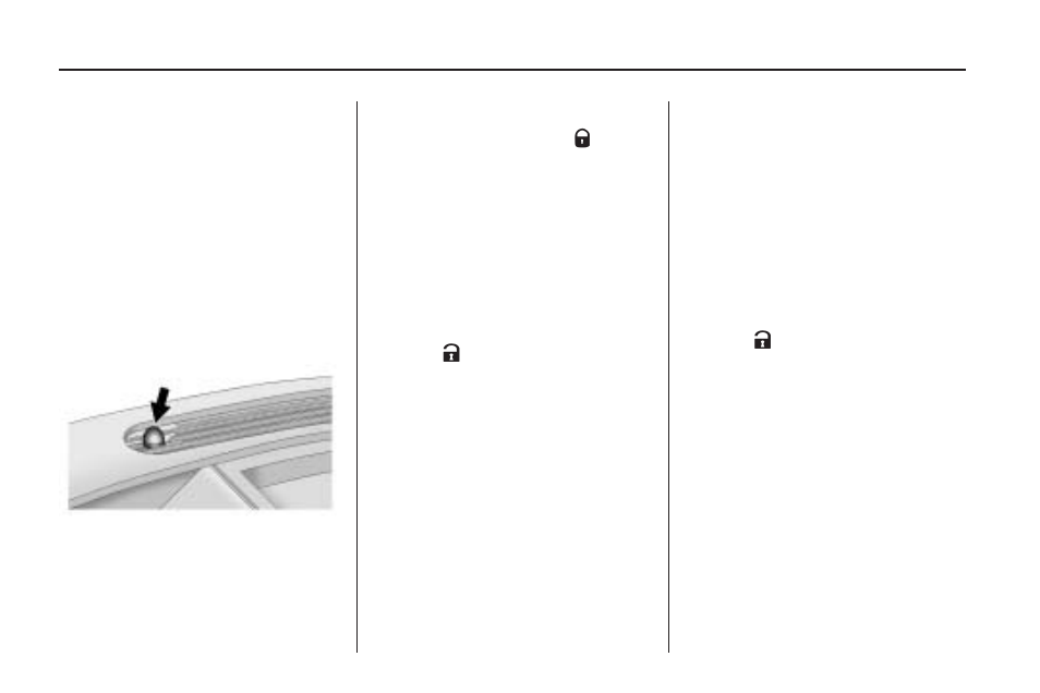 Vehicle security, Anti-theft alarm system | CHEVROLET 2010 Camaro User Manual | Page 16 / 372