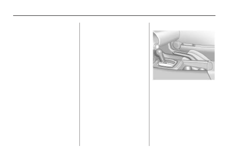Parking brake | CHEVROLET 2010 Camaro User Manual | Page 208 / 372