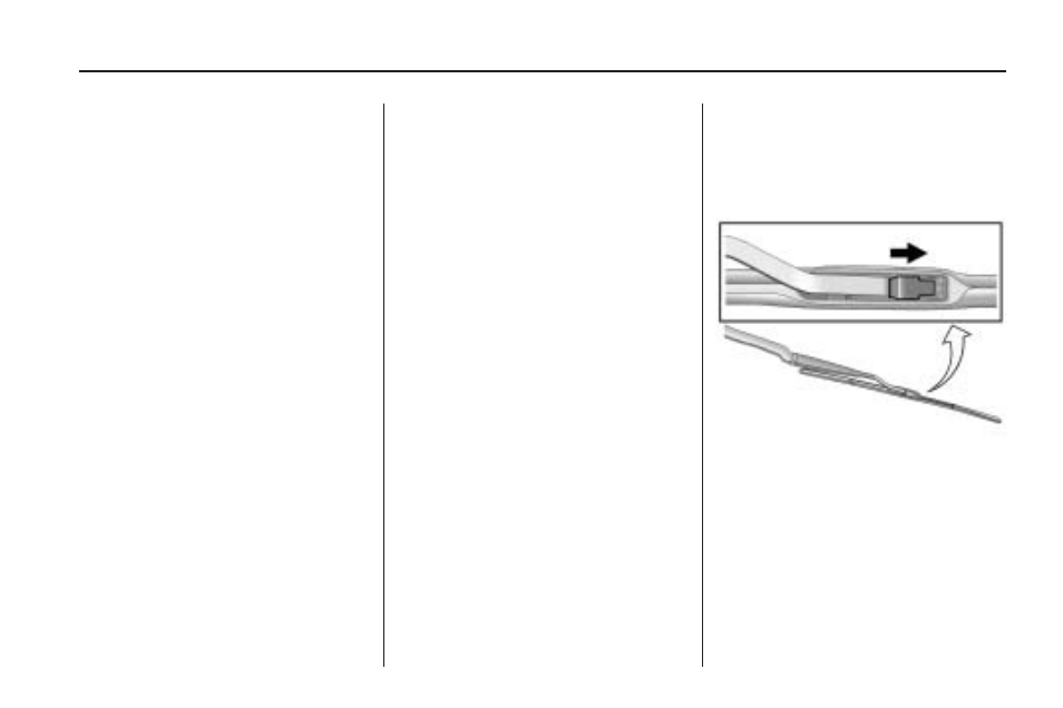 Wiper blade replacement | CHEVROLET 2010 Camaro User Manual | Page 265 / 372