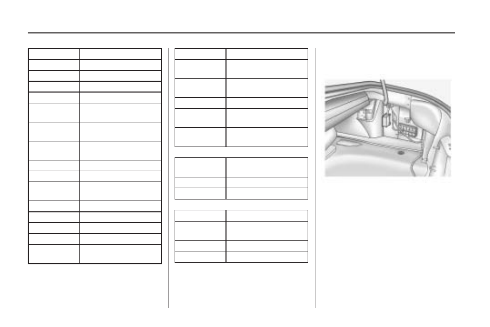 Rear compartment fuse block, 46 vehicle care | CHEVROLET 2010 Camaro User Manual | Page 278 / 372