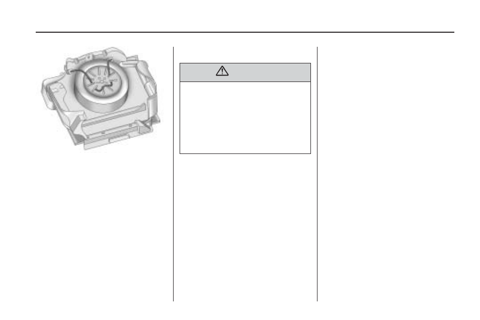 Compact spare tire | CHEVROLET 2010 Camaro User Manual | Page 315 / 372