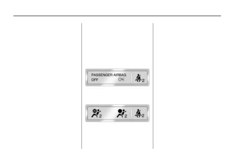 Passenger sensing system | CHEVROLET 2010 Camaro User Manual | Page 52 / 372