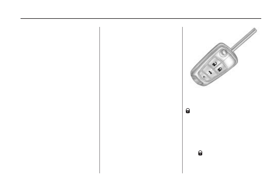 Remote keyless entry (rke) system, Remote keyless entry (rke) system operation | CHEVROLET 2010 Camaro User Manual | Page 9 / 372