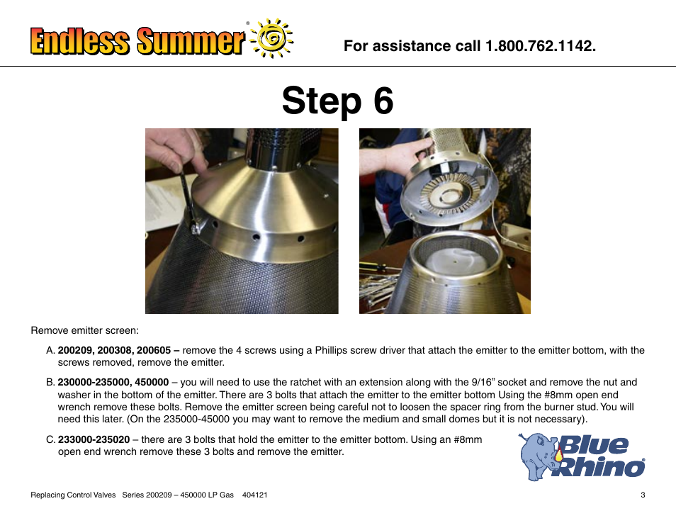 Step 6 | Blue Rhino 200209-450000 User Manual | Page 4 / 17