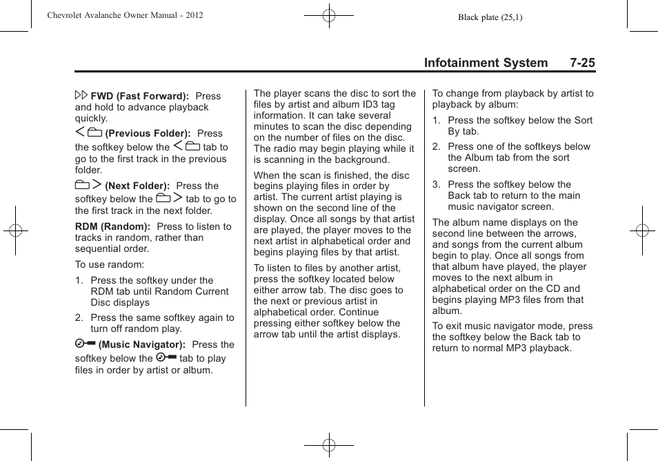 CHEVROLET 2010 Avalanche User Manual | Page 221 / 508