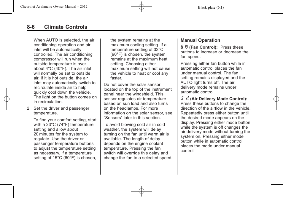CHEVROLET 2010 Avalanche User Manual | Page 256 / 508