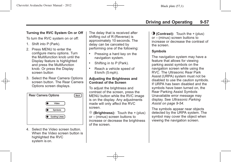 Driving and operating 9-57 | CHEVROLET 2010 Avalanche User Manual | Page 317 / 508