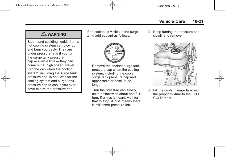 CHEVROLET 2010 Avalanche User Manual | Page 365 / 508