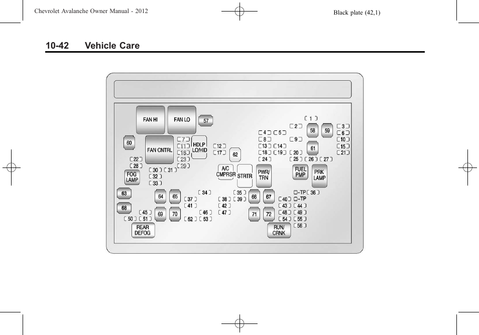 CHEVROLET 2010 Avalanche User Manual | Page 386 / 508