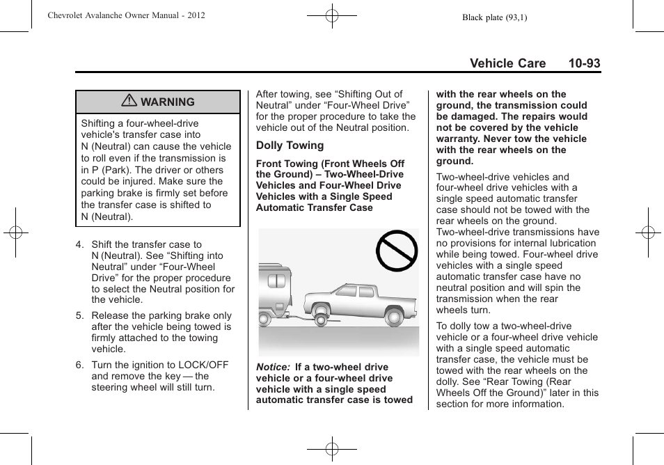 CHEVROLET 2010 Avalanche User Manual | Page 437 / 508
