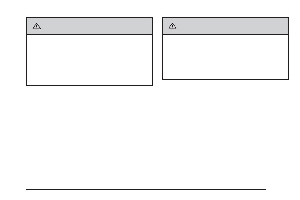 Caution | CHEVROLET 2009 Silverado User Manual | Page 23 / 74