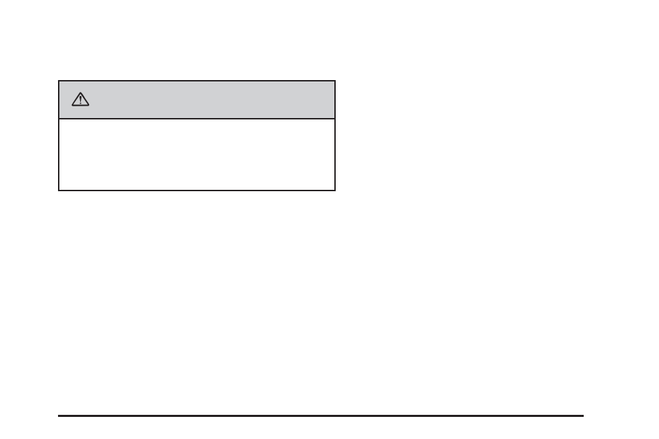 Caution | CHEVROLET 2009 Silverado User Manual | Page 35 / 74