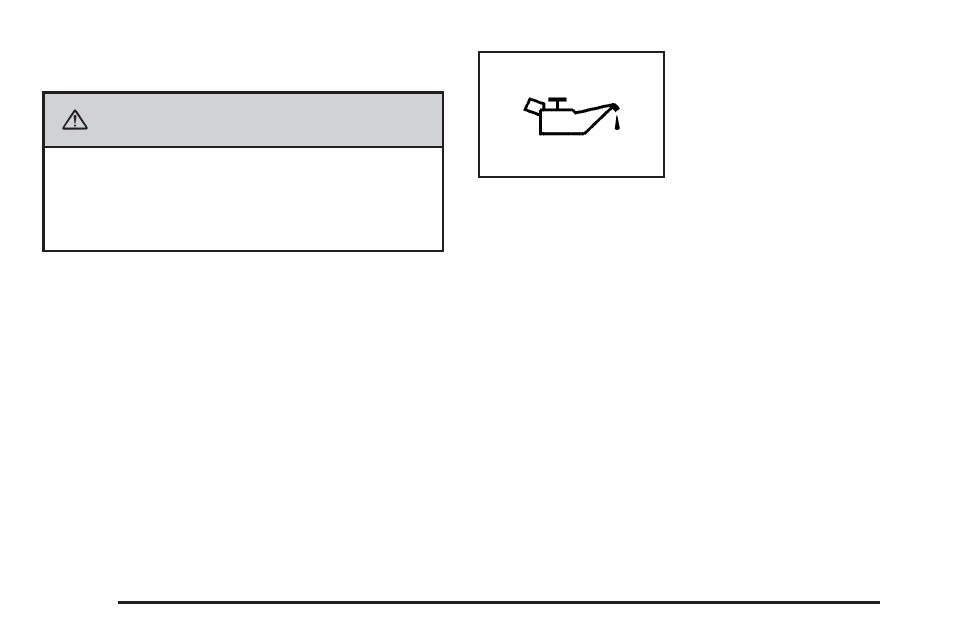Oil pressure light, Oil pressure light -10, Caution | CHEVROLET 2009 Silverado User Manual | Page 36 / 74