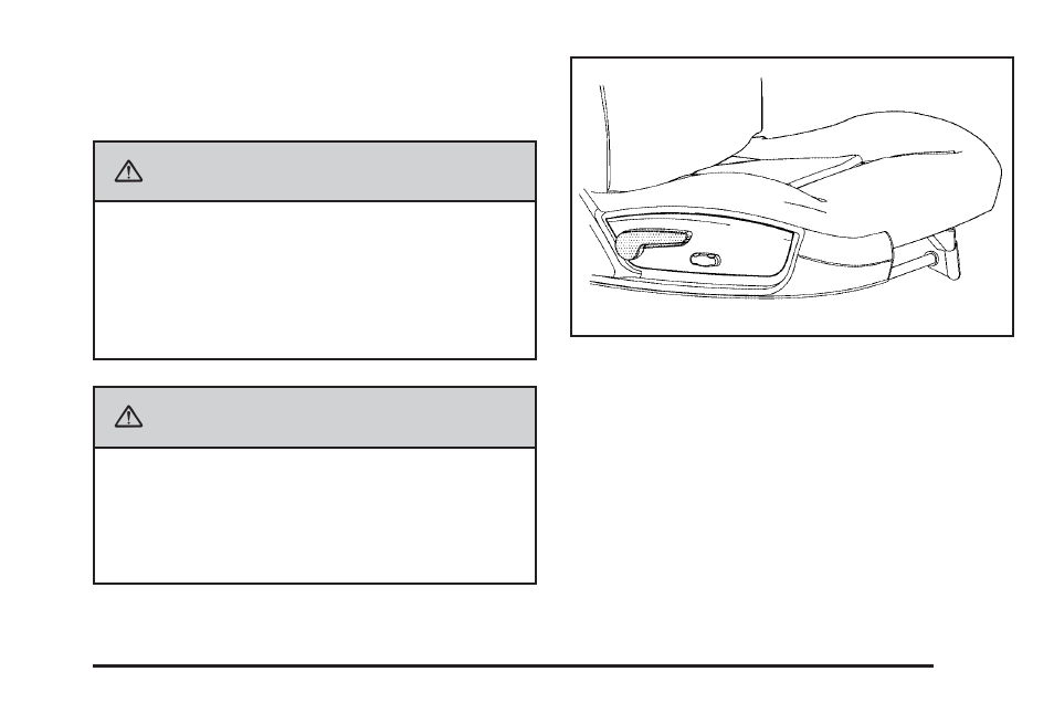 Reclining seatbacks, Reclining seatbacks -7, Caution | CHEVROLET 2009 Impala User Manual | Page 11 / 406