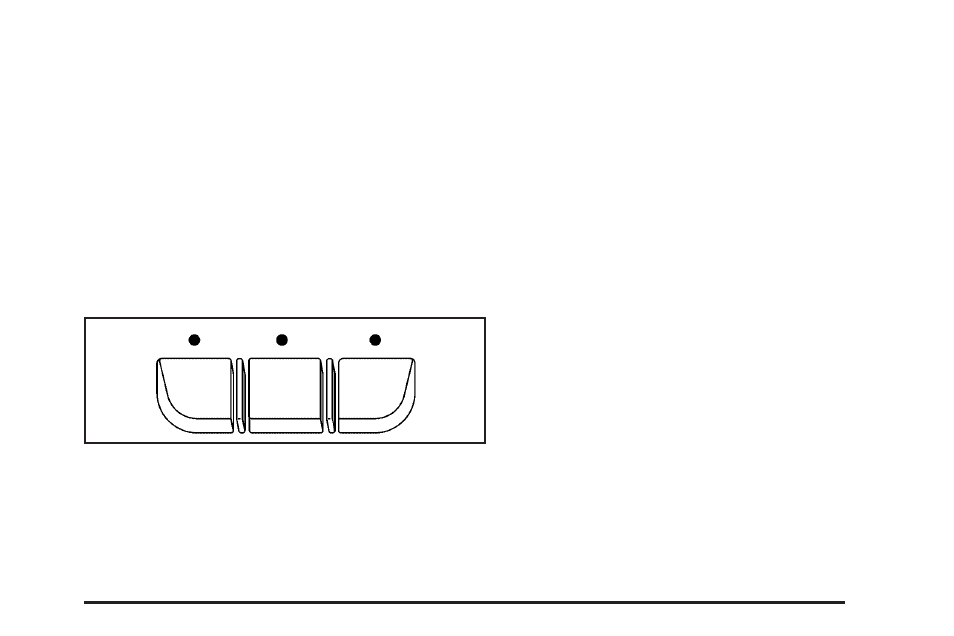 Universal home remote system operation, With three round led) -37 | CHEVROLET 2009 Impala User Manual | Page 115 / 406