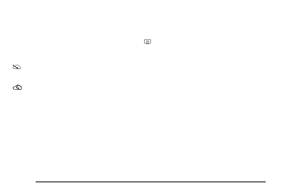 Rear window defogger | CHEVROLET 2009 Impala User Manual | Page 144 / 406