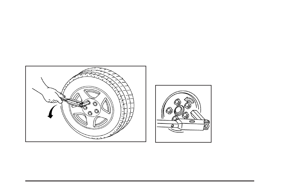 Removing the flat tire and installing the, Spare tire -79 | CHEVROLET 2009 Impala User Manual | Page 331 / 406