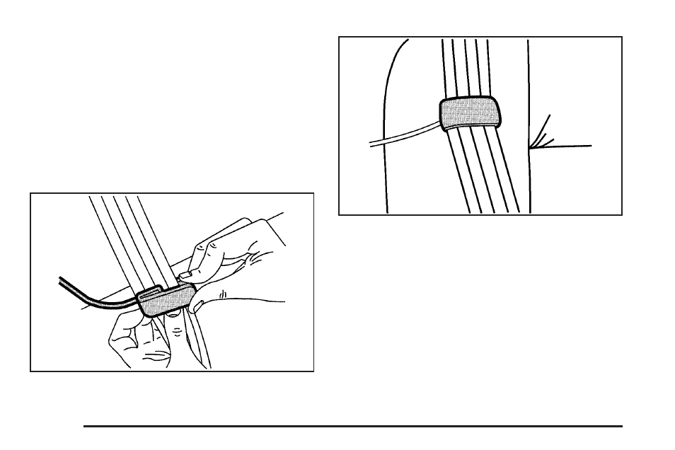 Rear safety belt comfort guides | CHEVROLET 2009 Impala User Manual | Page 34 / 406