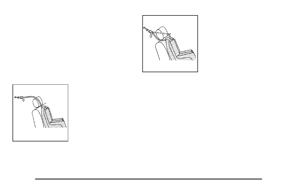 Securing a child restraint in a rear seat position, Securing a child restraint in a rear seat, Position -50 | CHEVROLET 2009 Impala User Manual | Page 54 / 406