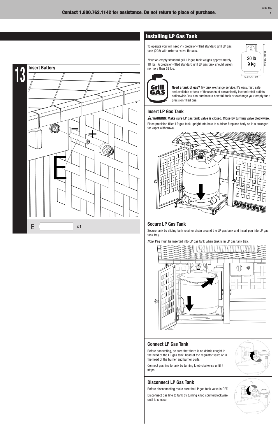 Blue Rhino GAD860SP User Manual | Page 7 / 12