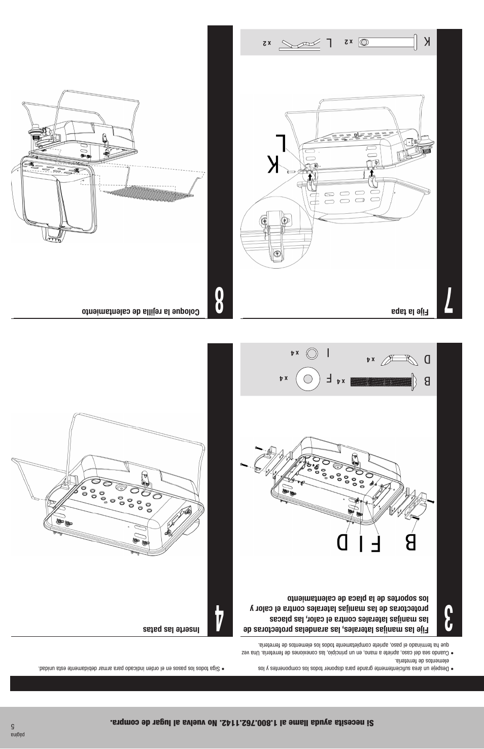 Blue Rhino GBT726M User Manual | Page 13 / 16