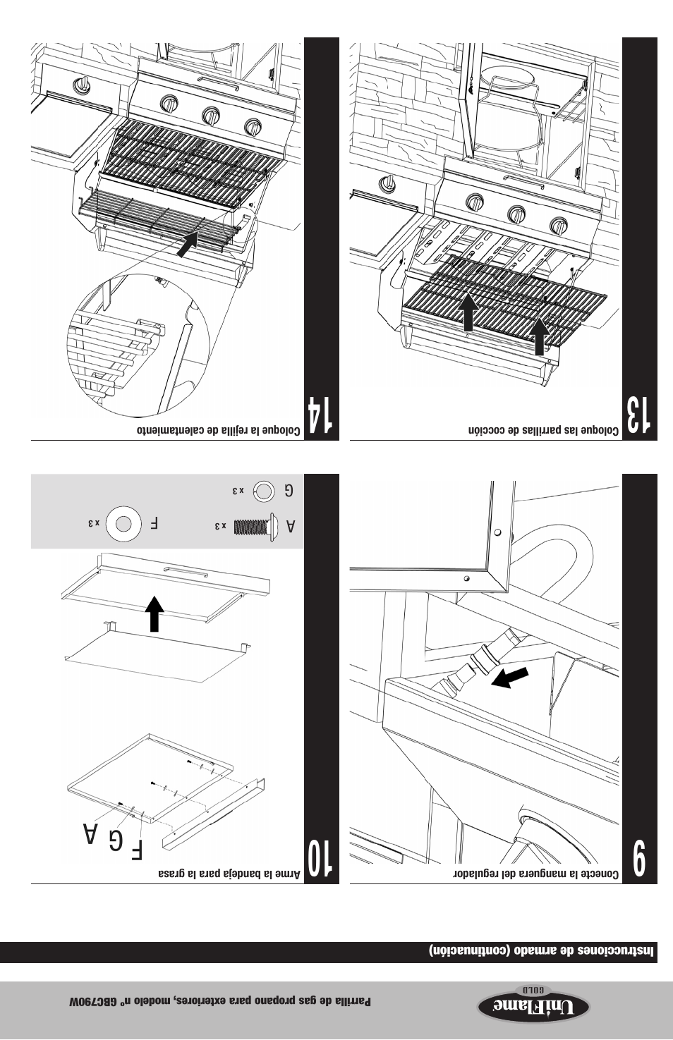 Blue Rhino GBC790W User Manual | Page 19 / 24