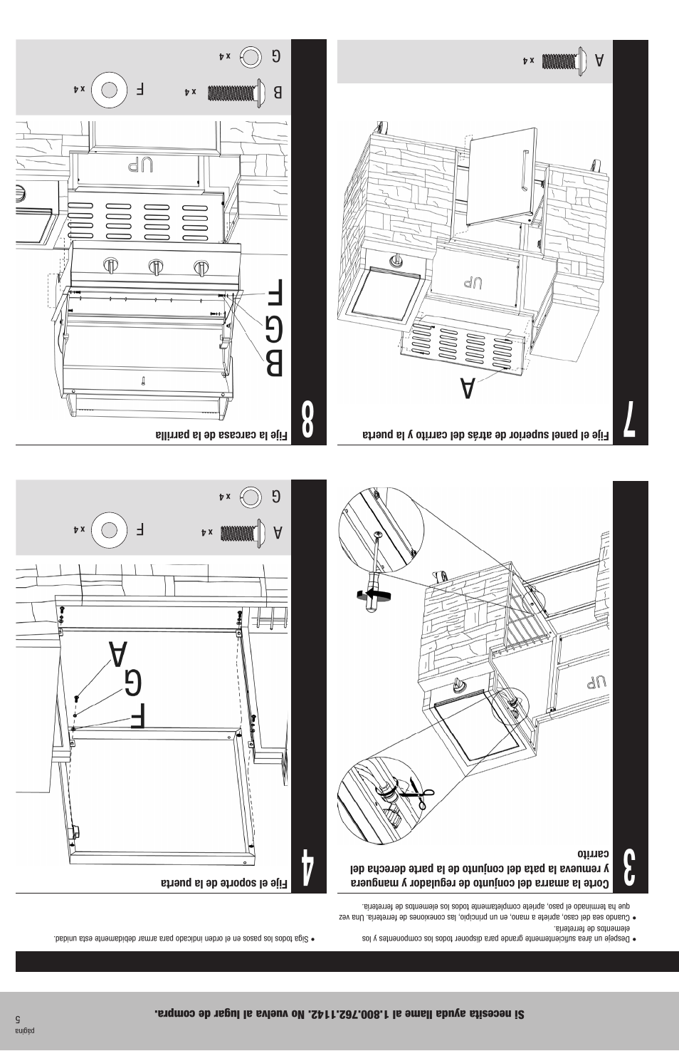 Blue Rhino GBC790W User Manual | Page 21 / 24