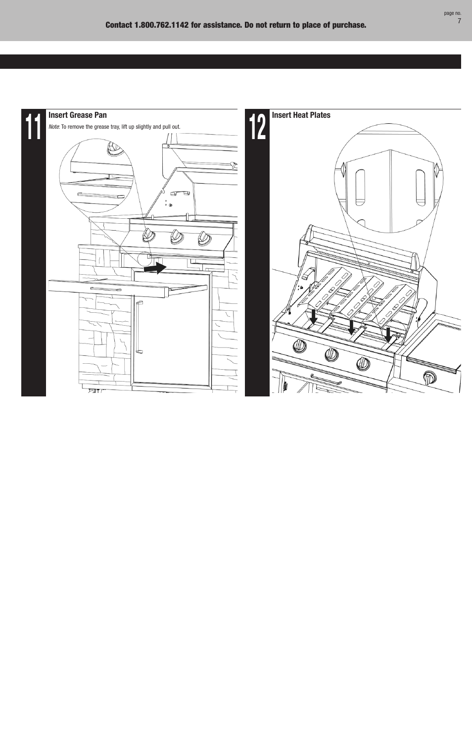 Blue Rhino GBC790W User Manual | Page 7 / 24