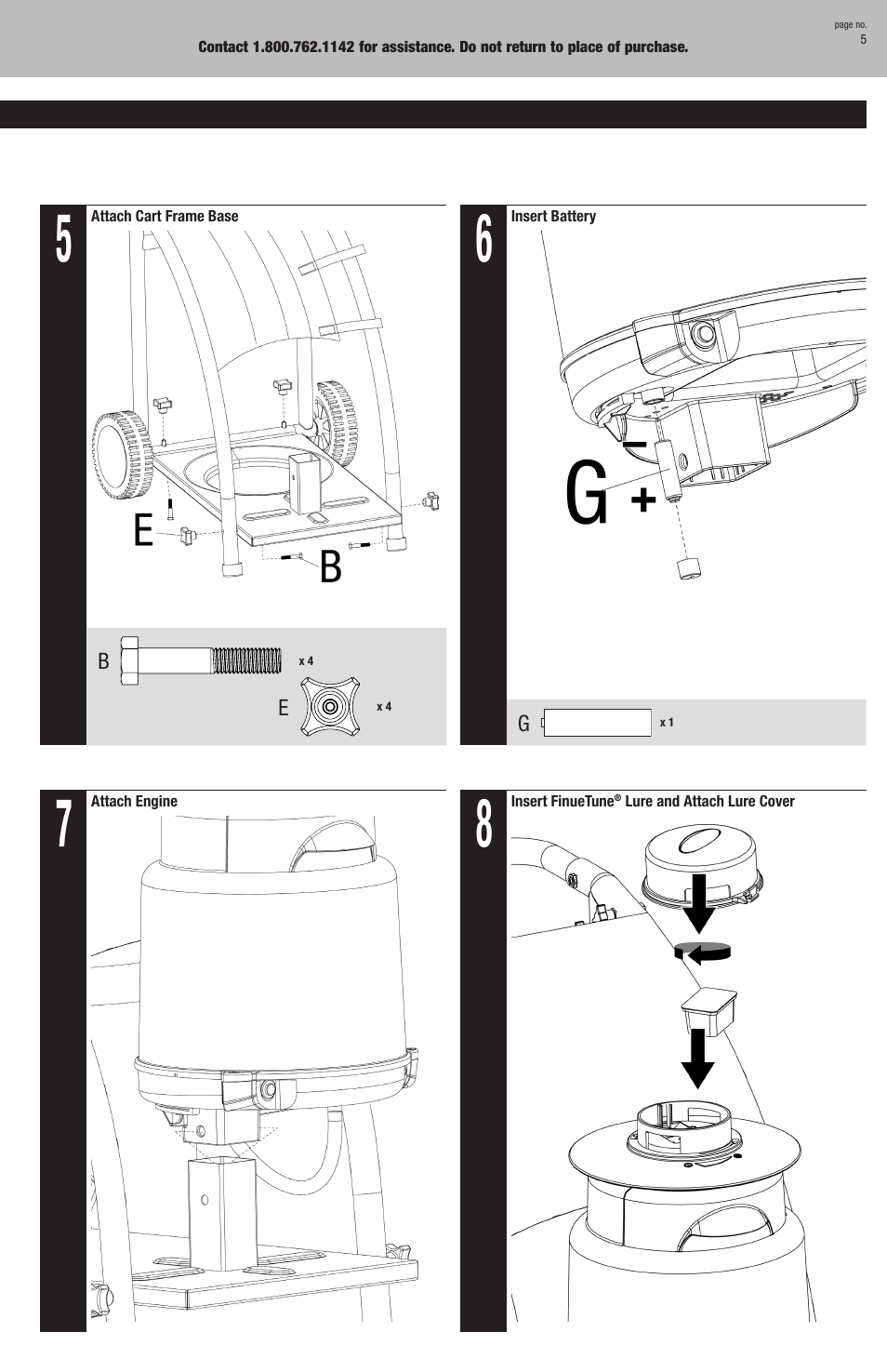 Blue Rhino SV5100 User Manual | Page 5 / 12