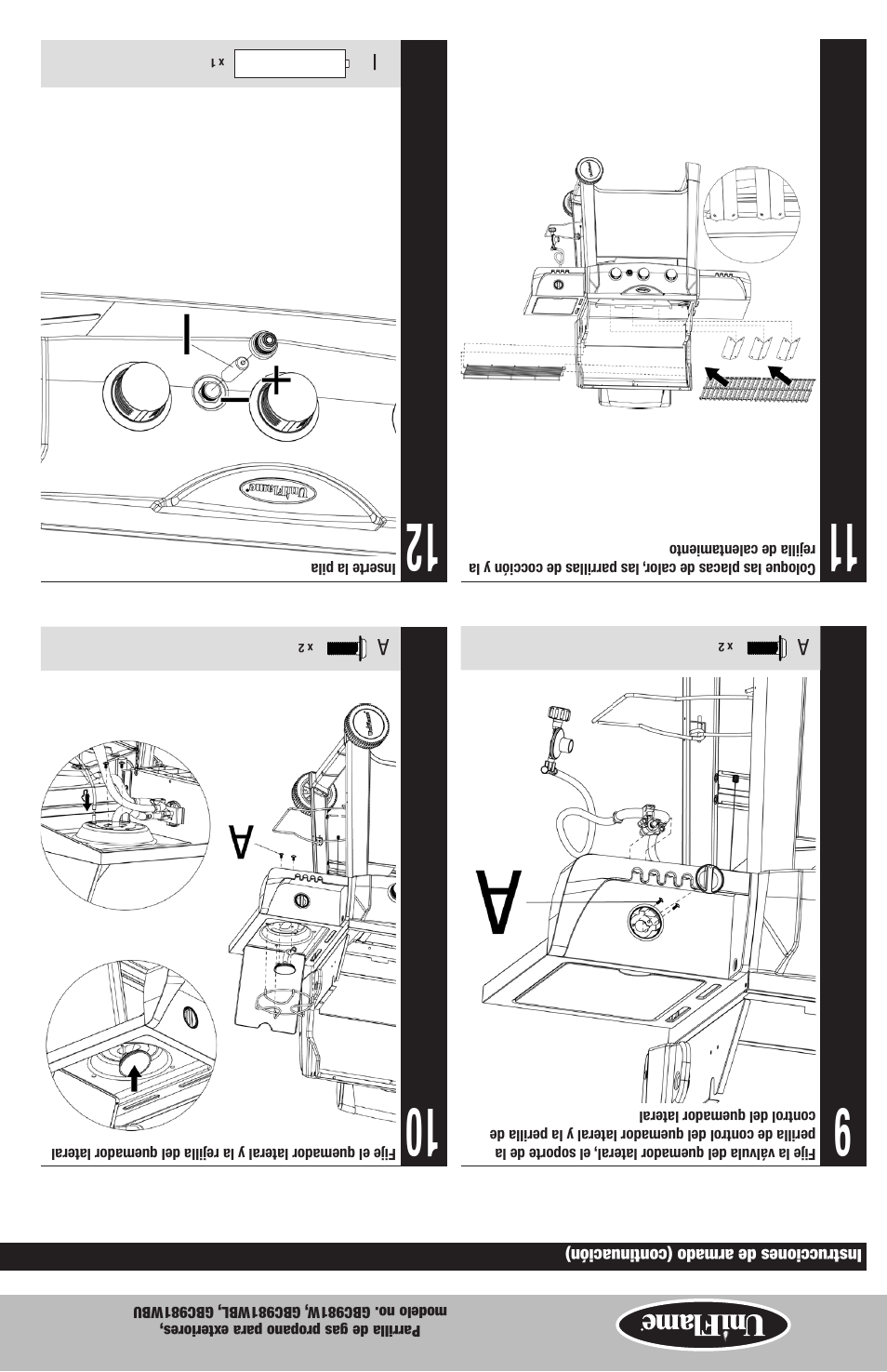 Blue Rhino GBC981WBU User Manual | Page 19 / 24