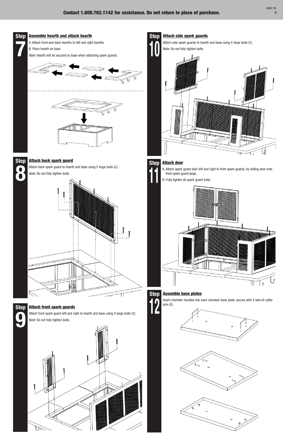 Blue Rhino WAF508H User Manual | Page 5 / 20