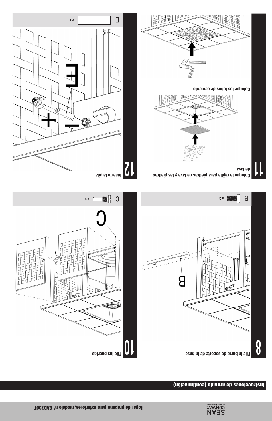 Blue Rhino GAD730T User Manual | Page 15 / 20