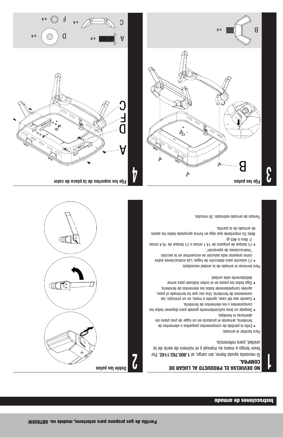 Blue Rhino GBT926W User Manual | Page 17 / 20