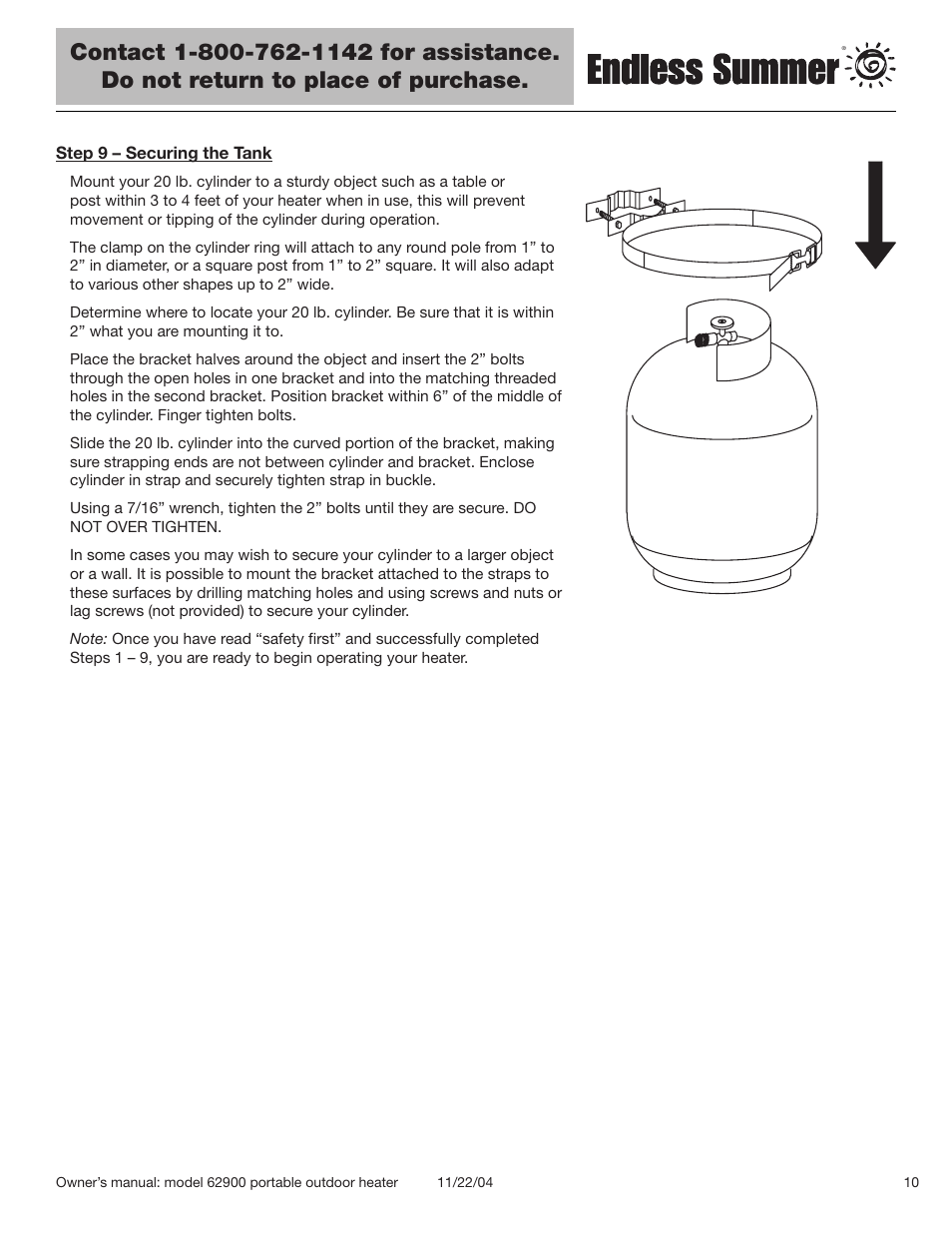 Blue Rhino Endless Summer 62900 User Manual | Page 11 / 19