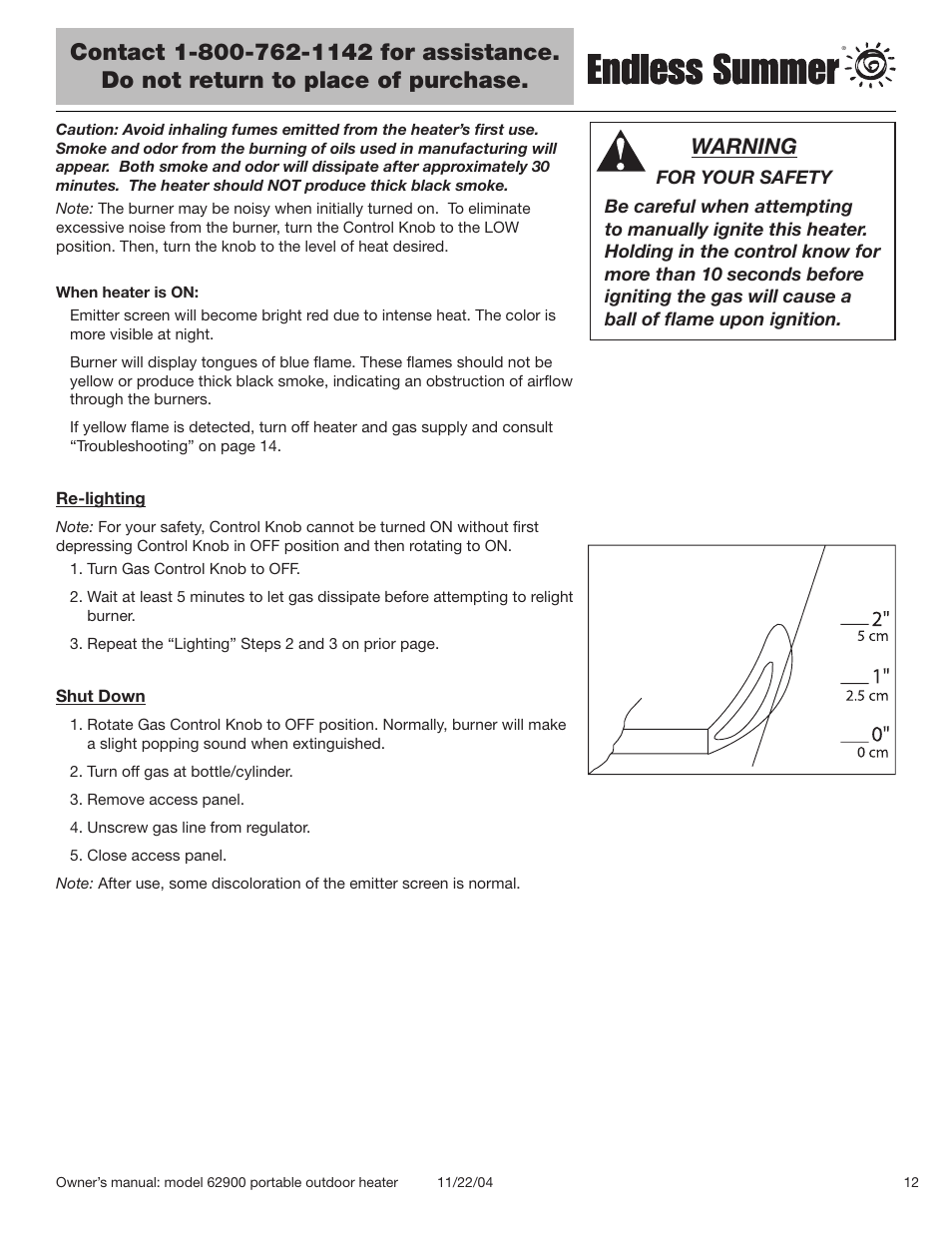 Warning | Blue Rhino Endless Summer 62900 User Manual | Page 13 / 19