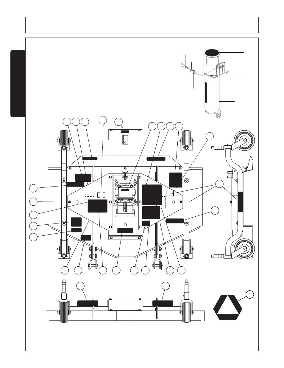 Decal location -10, Safety | Blue Rhino 72-inch User Manual | Page 16 / 98