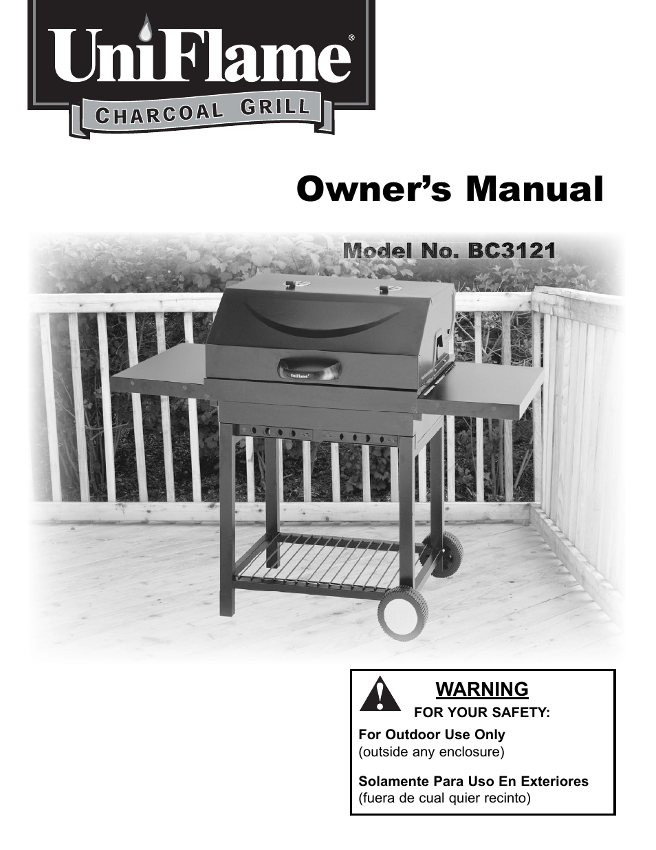 Blue Rhino BC3121 User Manual | 24 pages