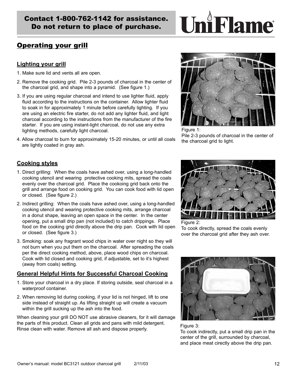 Blue Rhino BC3121 User Manual | Page 13 / 24