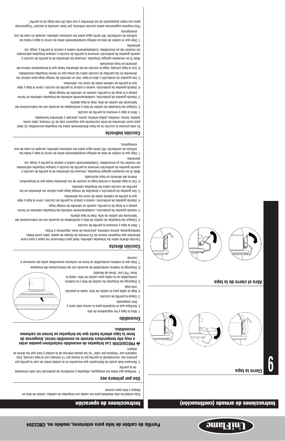 Blue Rhino CBC2204 User Manual | Page 11 / 16