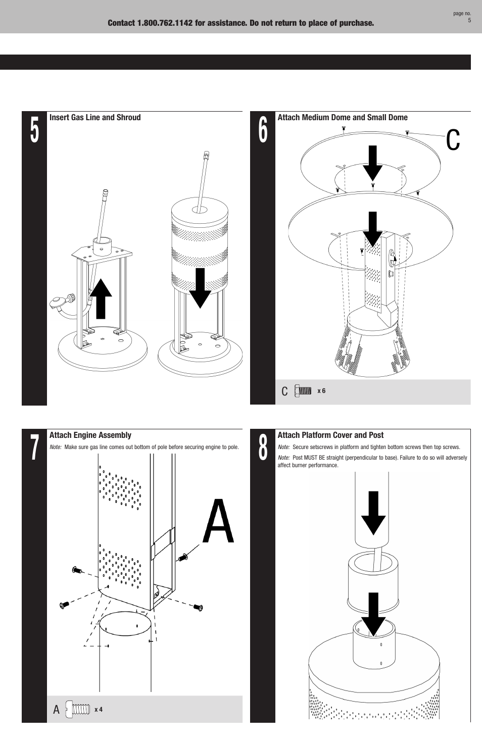 Blue Rhino ENDLESS SUMMER 235000 User Manual | Page 5 / 10