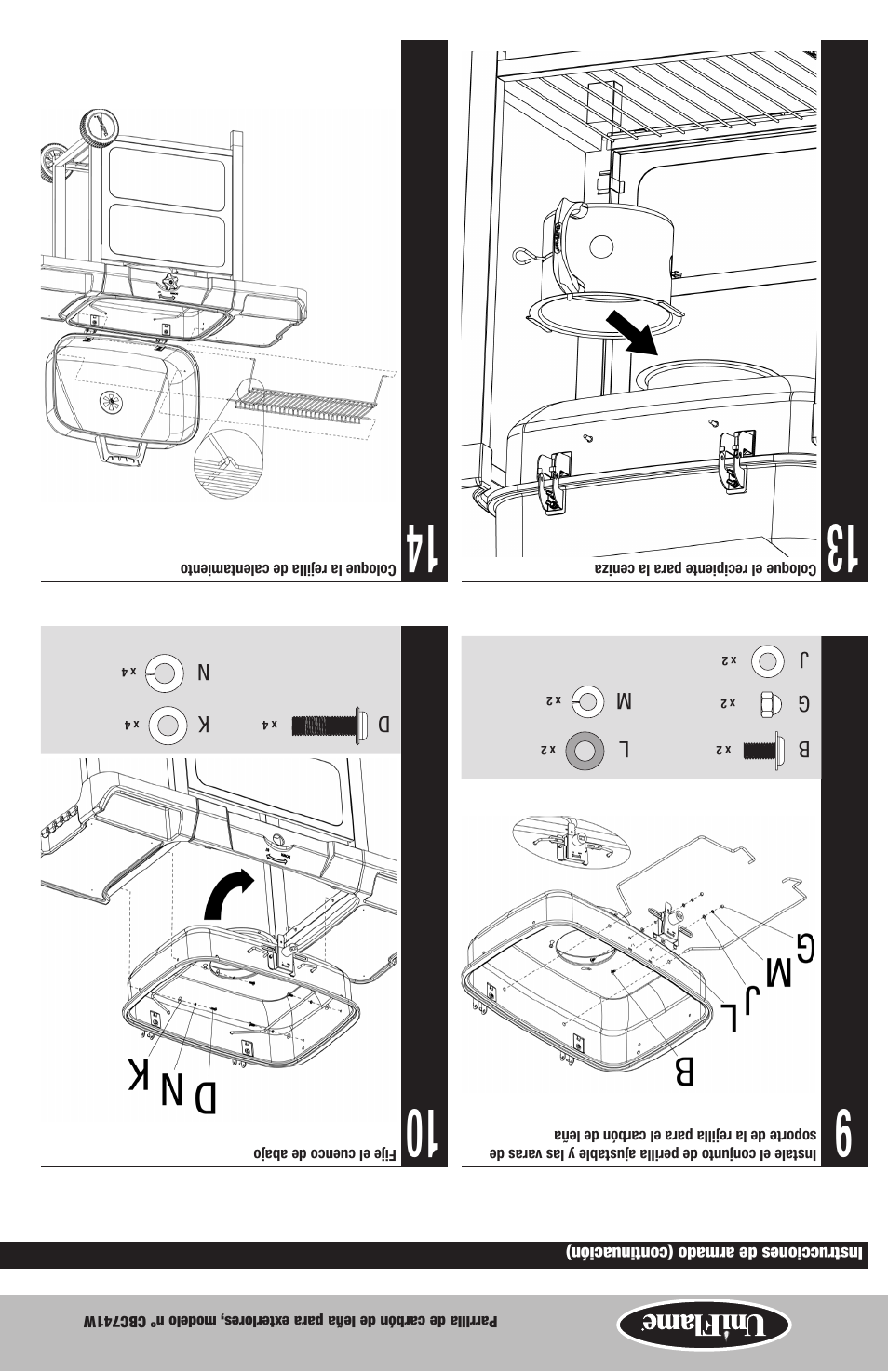 Blue Rhino CBC741W User Manual | Page 11 / 16