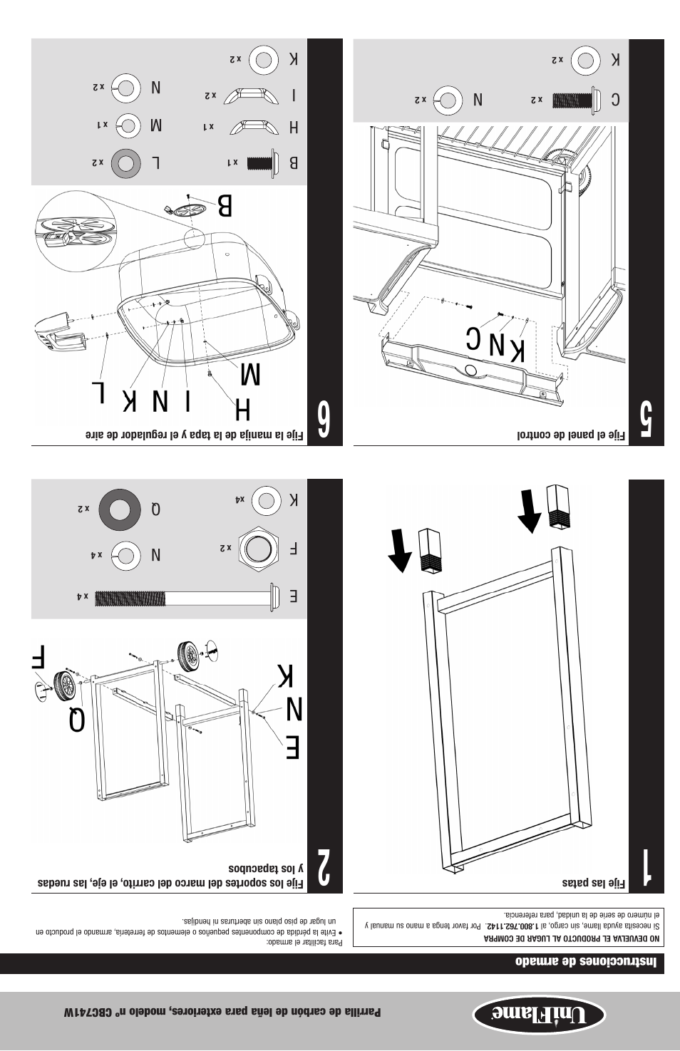 Blue Rhino CBC741W User Manual | Page 13 / 16