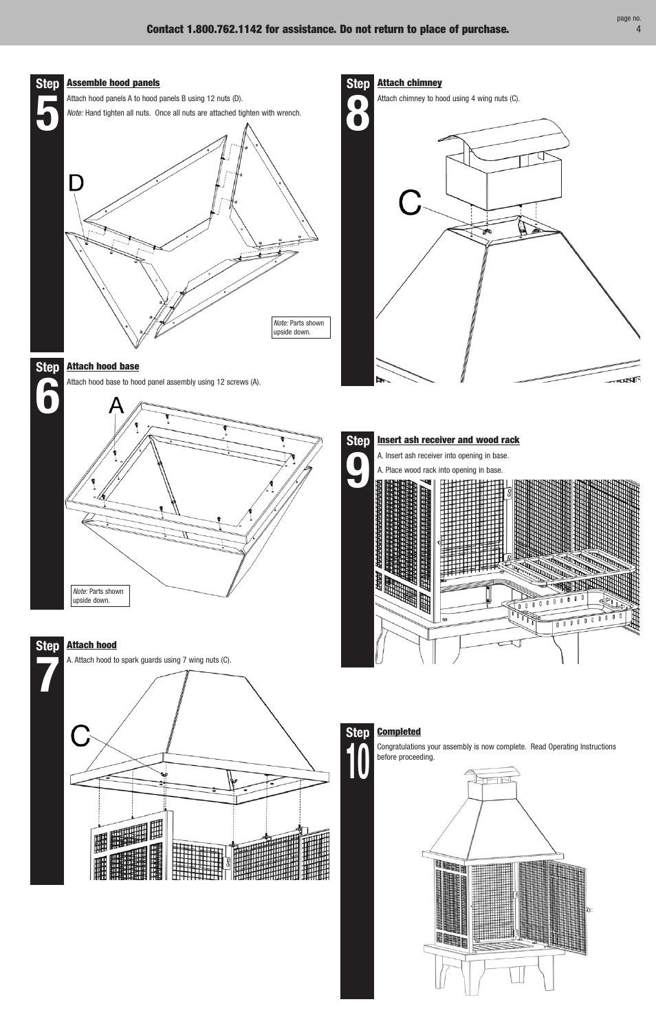 Blue Rhino WAF520A User Manual | Page 5 / 12