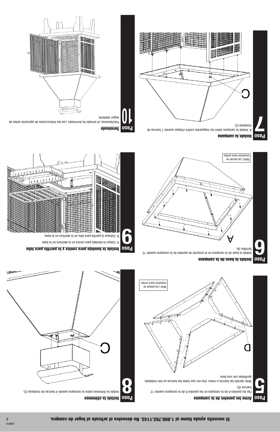 Blue Rhino WAF520A User Manual | Page 8 / 12