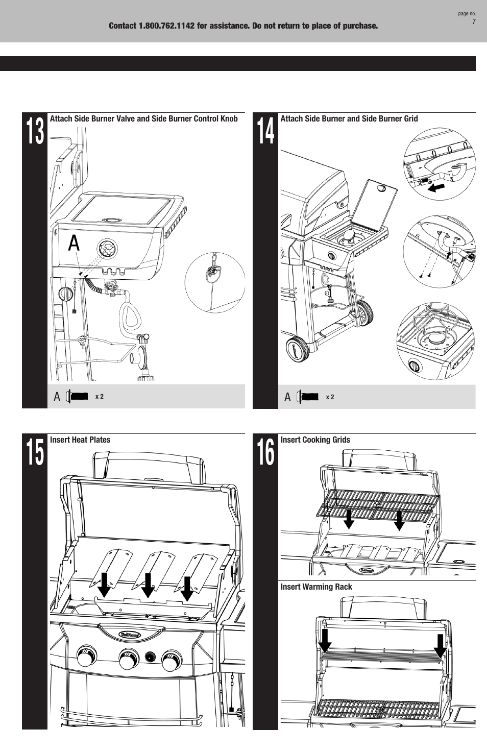 Blue Rhino GBC831WB User Manual | Page 7 / 28