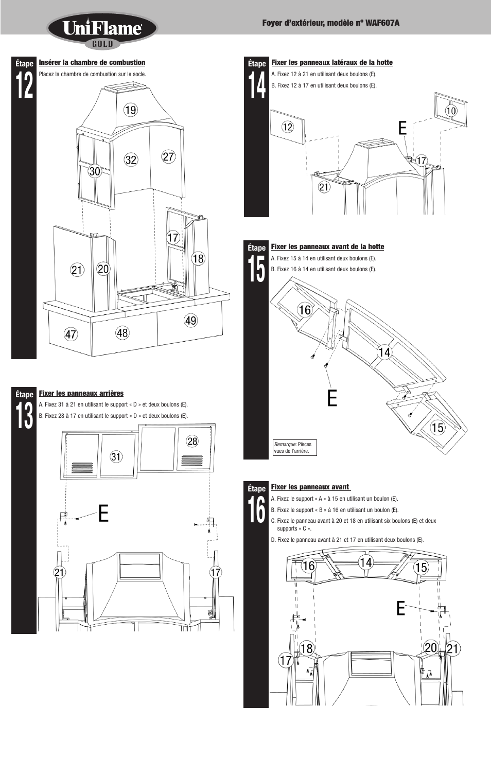 Blue Rhino WAF607A User Manual | Page 24 / 28