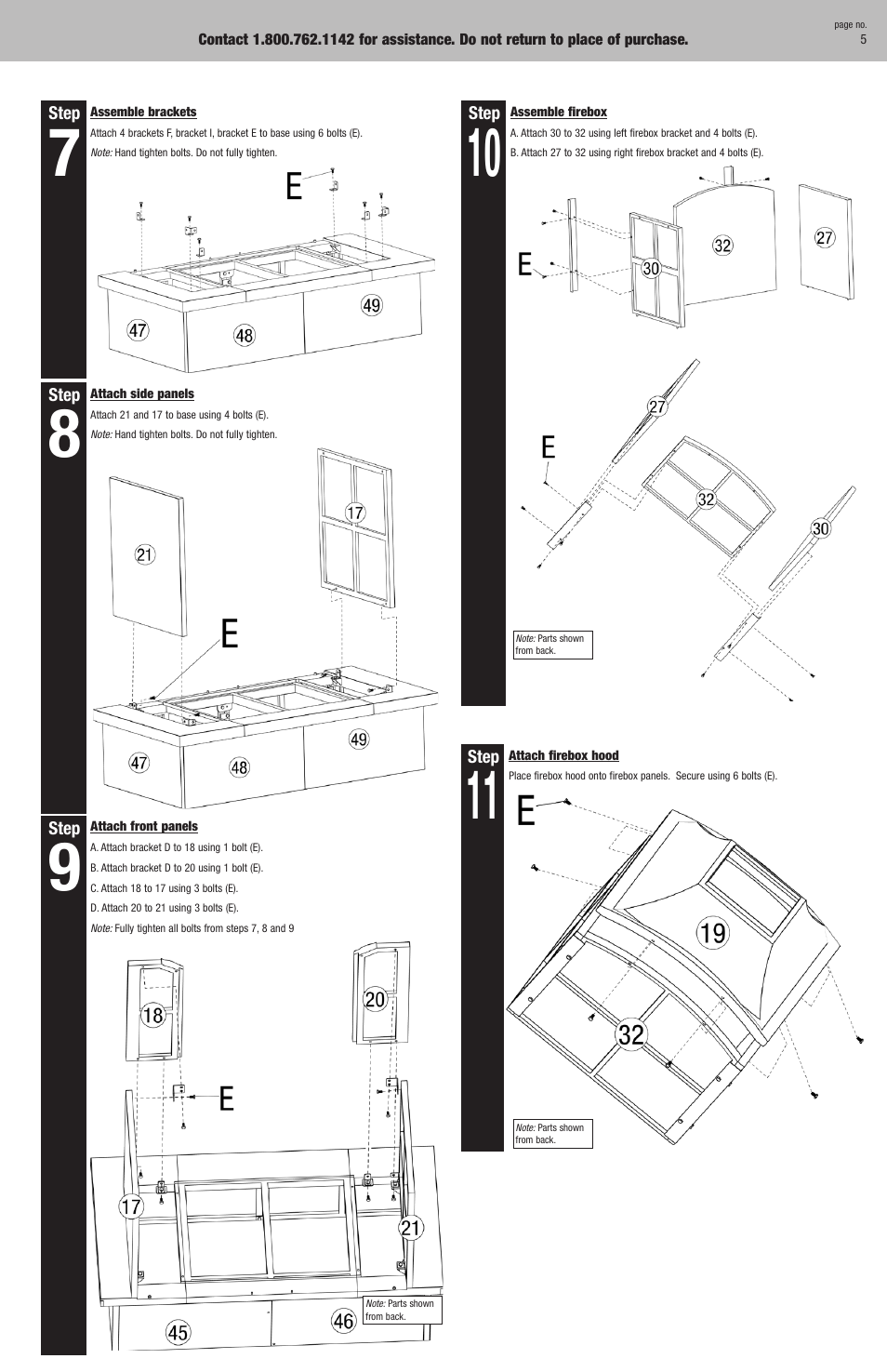 Blue Rhino WAF607A User Manual | Page 5 / 28