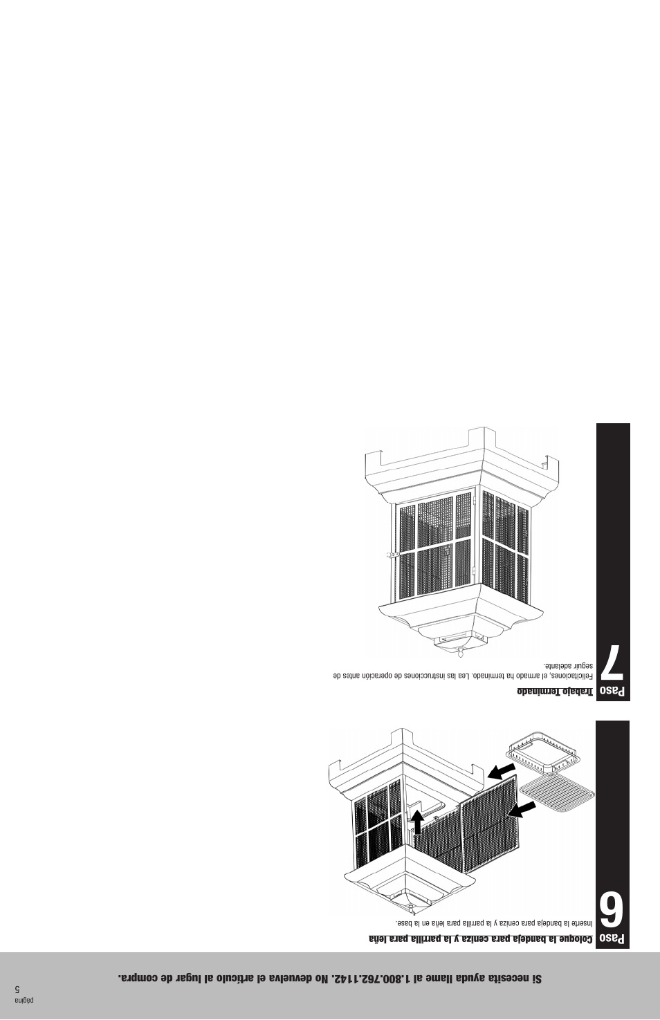 Blue Rhino WAF501C User Manual | Page 8 / 12
